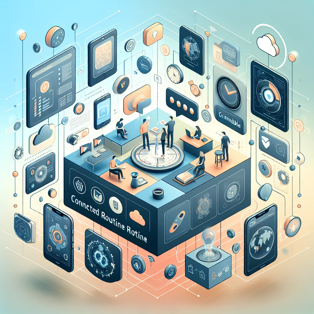 Routine connectée : Guide pour simplifier votre quotidien