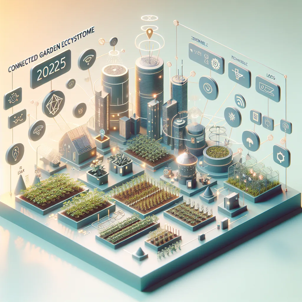 Créez votre écosystème jardin connecté pour 2025
