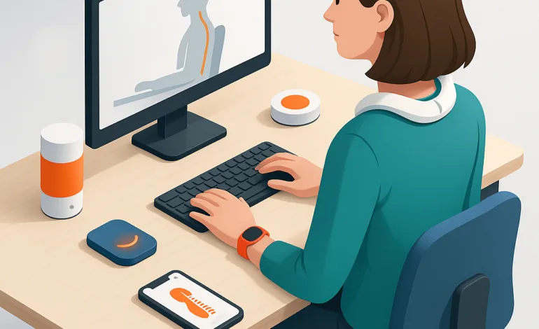 Bien-être au travail : Objets connectés pour une meilleure posture
