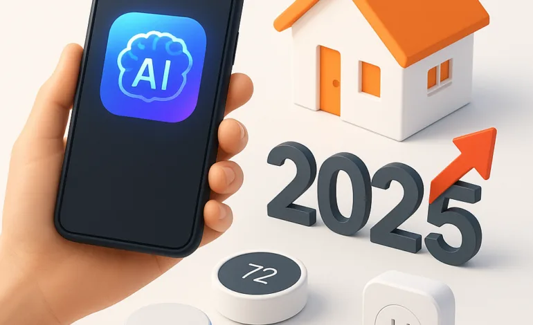 IA & automatisation domotique : Tendances 2025 et au-delà