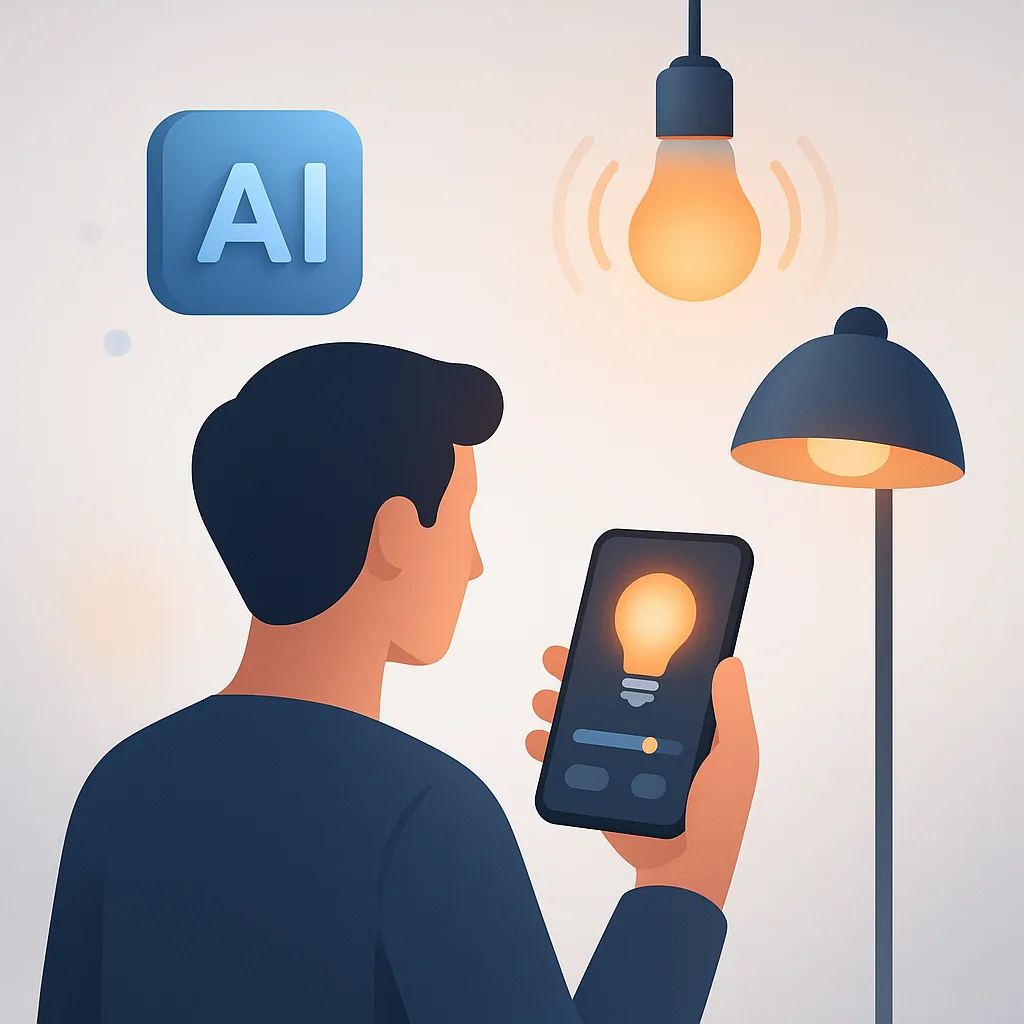 Accueil SmartGuide 20 IA & Éclairage connecté : Créez une ambiance intelligente