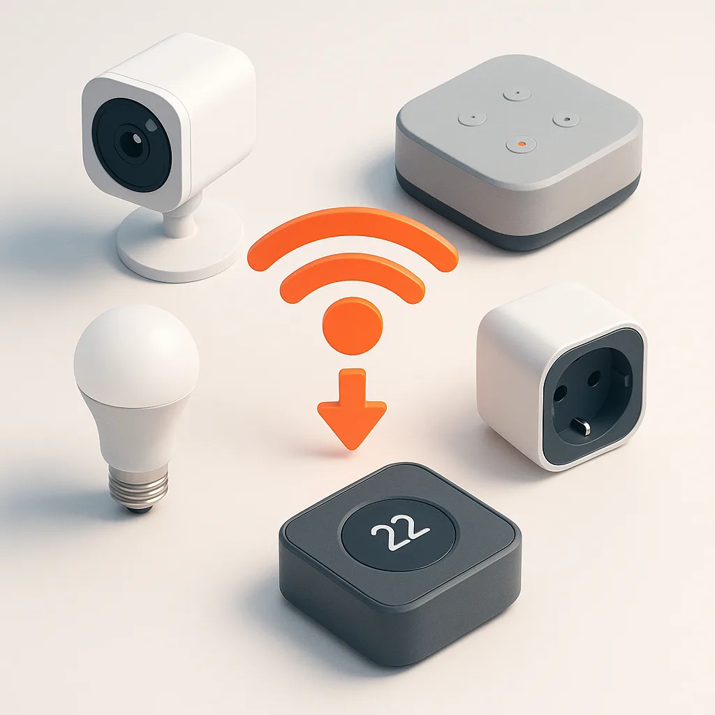 Accueil SmartGuide 22 Optimiser la latence de vos appareils domotiques