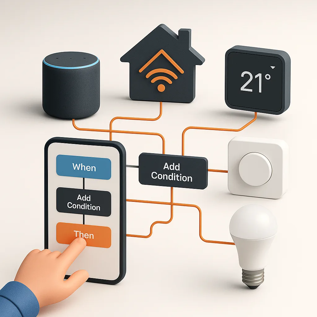 Accueil SmartGuide 26 Tuto : Créer des automatisations domotiques complexes